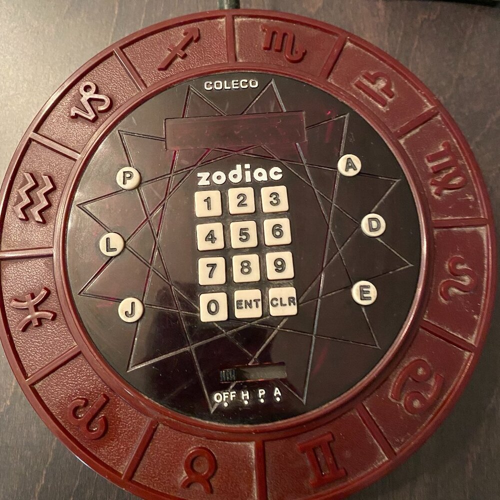 COLECO zodiac "The Astrology Computer"  1979
